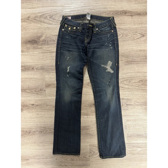 True Religion Jeans Men's Ricky premium‎ VINTAGE shallowmaker straight MAD859F83 - Picture 1 of 4
